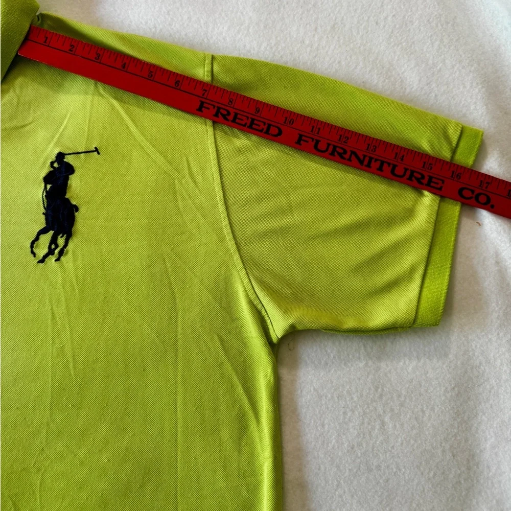 Ralph Lauren Big Pony Men's 3XL Short Sleeve Polo  Sport #3 Shirt Green Golf - Picture 9 of 9